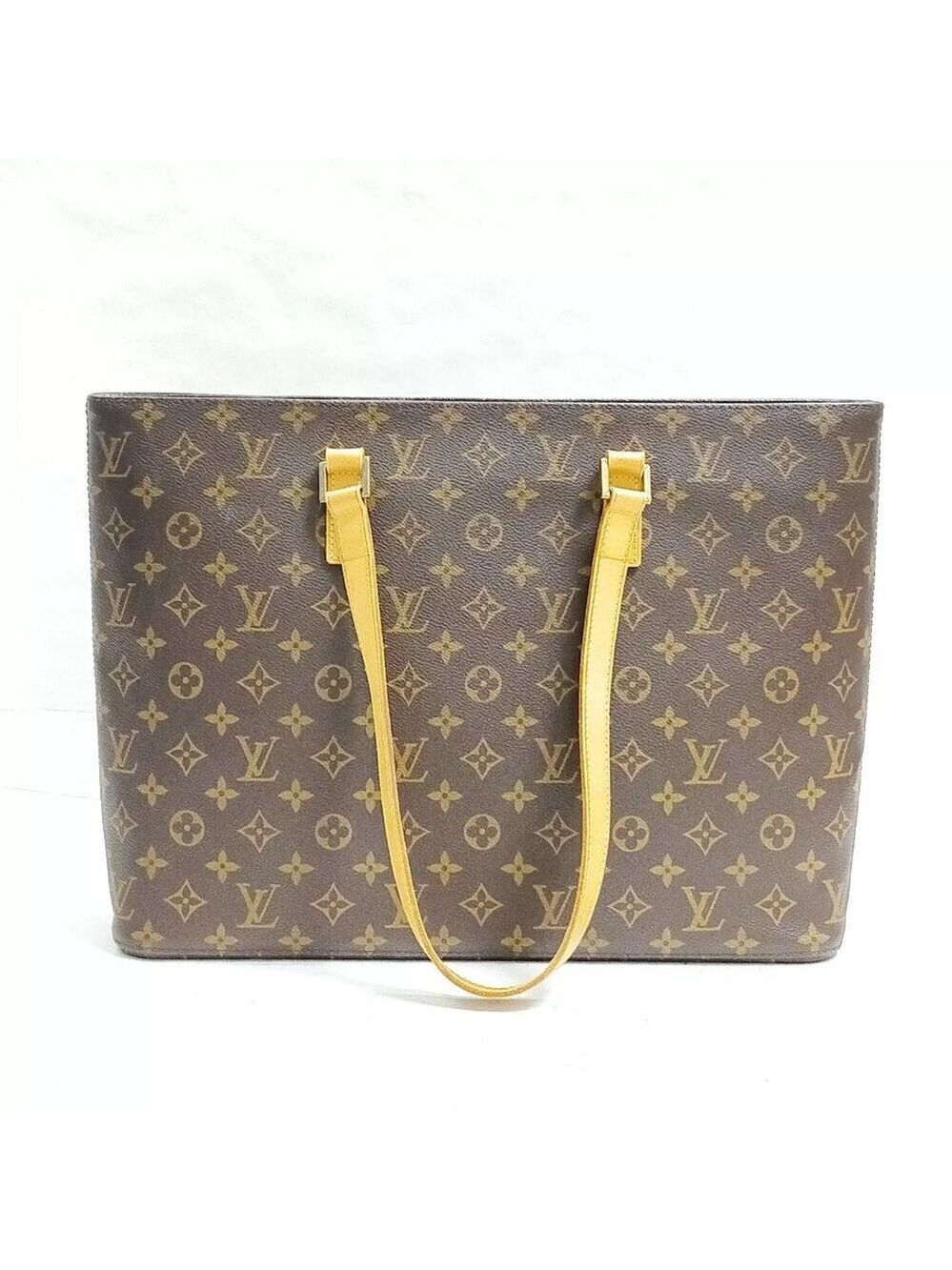 Louis Vuitton LV Shoulder Bag Luco Brown Monogram 490-010425